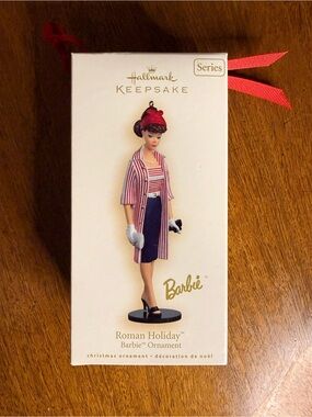 Hallmark Barbie as Roman Holiday 2007 Ornament New